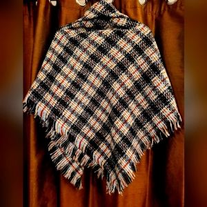 Marc Jacobs Women's Houndstooth One Size Shawl Pullover